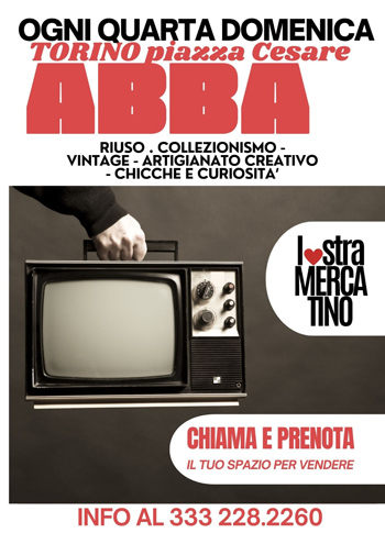 usato mercatino piazza abba Torino